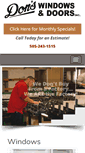 Mobile Screenshot of donswindows.com